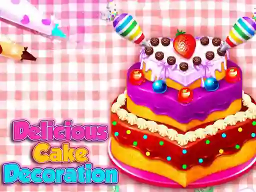 Igra Delicious Cake Decoration spletu