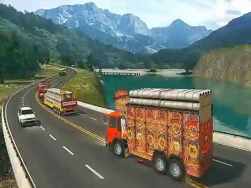 Igra Indian Cargo Truck Gwadar Port Game spletu