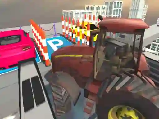 Igra SkyTractor Parking spletu