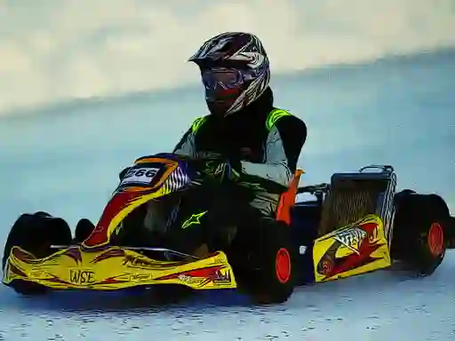 Igra Kart Racing Jigsaw spletu