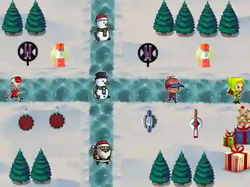 Igra Christmas Defense spletu