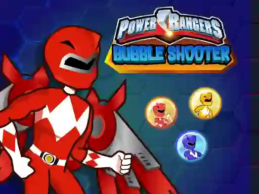 Igra Power Rangers Bubble Shoot spletu