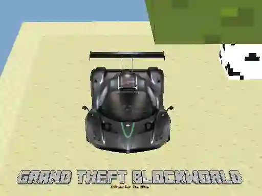 Igra Grand theft Blockworld spletu
