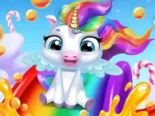 Igra Glitter Unicorn Dress Up Girls spletu