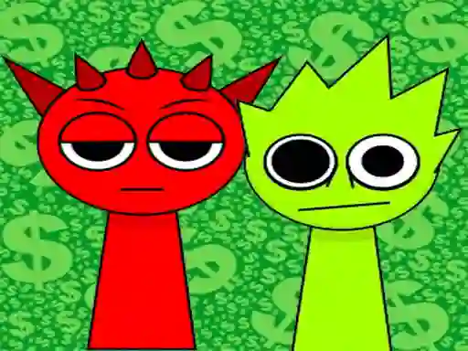 Igra Sprunki Money Stack Incredibox spletu