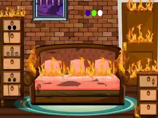 Igra Fired House Escape spletu