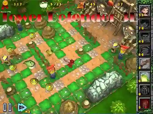 Igra Tower Defense spletu