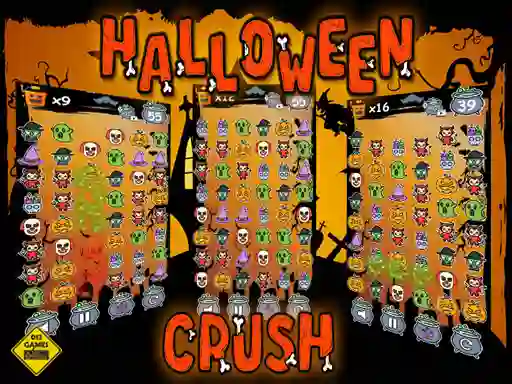 Igra Halloween Crush spletu