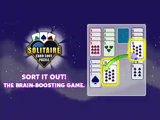 Igra Solitaire Card Sort Puzzle spletu