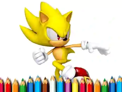 Igra Sonic Coloring Book spletu