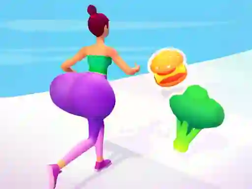 Igra Twerk it! body Race 3D spletu