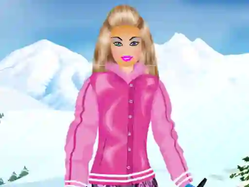 Igra Barbie Snowboard Dress spletu