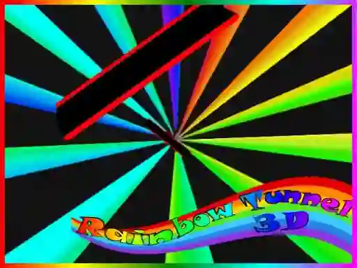 Igra Rainbow Tunnel 3D spletu