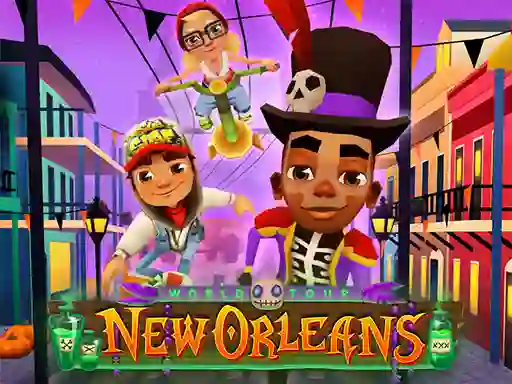 Igra Subway Surfers New Orleans spletu