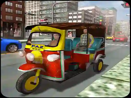 Igra Tuk Tuk City Driver 3D spletu