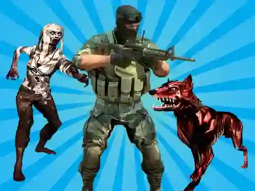 Igra Good Guys VS Bad Boys Zombie spletu