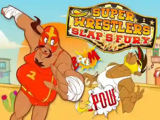 Igra Super Wrestlers : Slaps Fury spletu