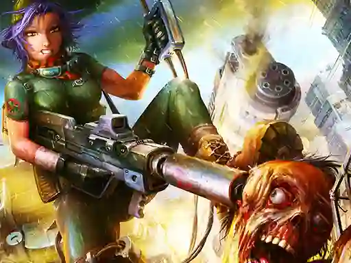 Igra Zombie terror spletu
