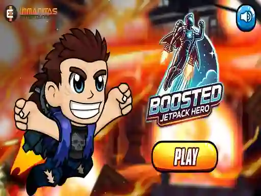Igra Boosted Jetpack Hero spletu