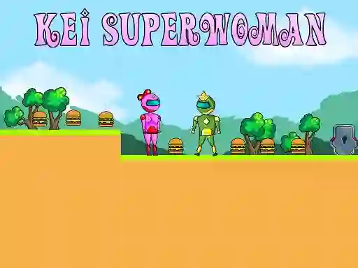 Igra Kei Superwoman spletu