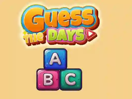 Igra Guess The Days spletu