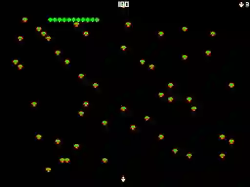 Igra Centipede Attack 2D spletu