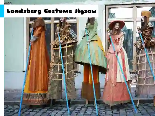 Igra Landsberg Costume Jigsaw spletu