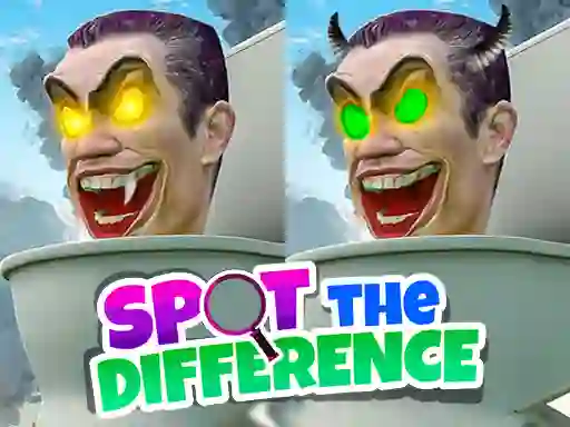 Igra Skibidi Toilet Spot the Difference spletu
