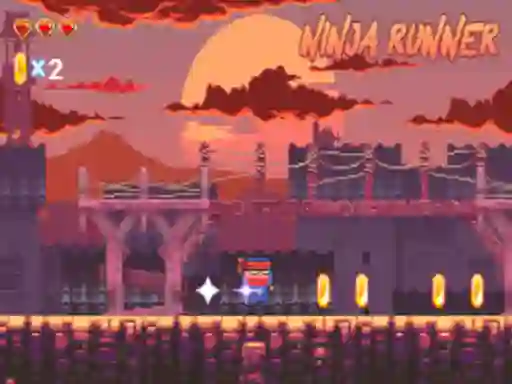 Igra Ninja Runner spletu