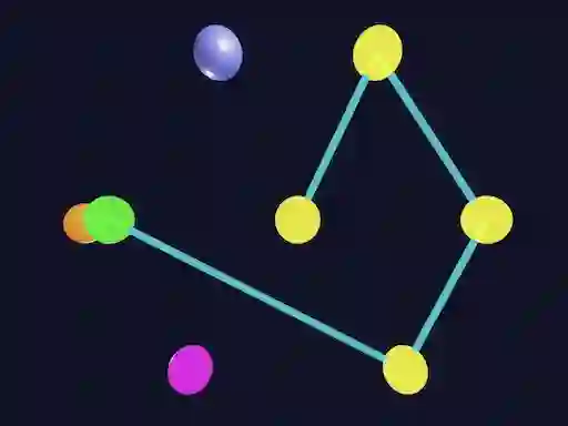 Igra Cosmic Connector spletu