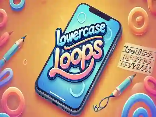 Igra Lowercase Loops spletu