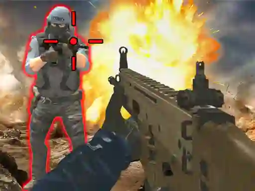 Igra Call of Bravery Shooter spletu