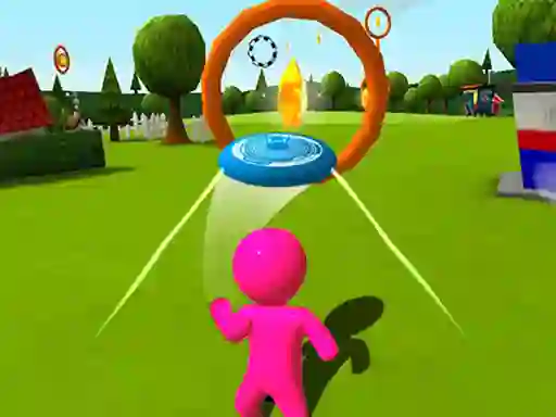 Igra Frisbee 3D spletu