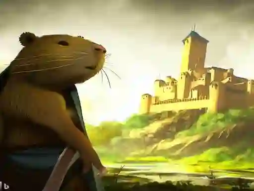 Igra Adventures of the Medieval Capybara spletu