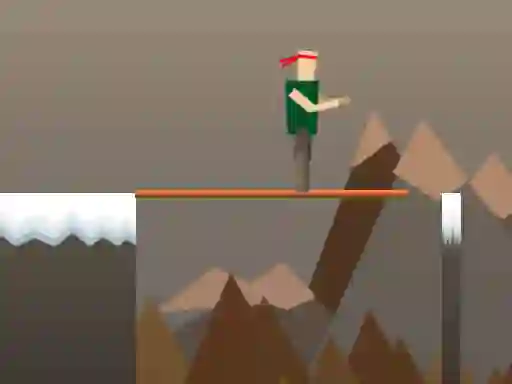 Igra Bridge Stick spletu