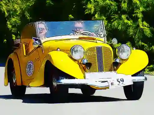 Igra Old Cars Puzzle spletu
