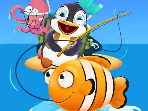 Igra Baby Penguin Fishing spletu