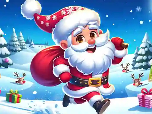 Igra Santa Dash spletu