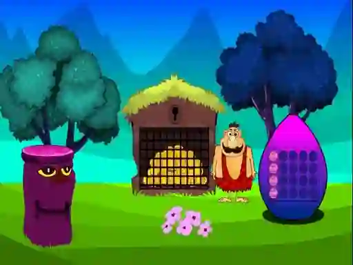 Igra Caveman Treasure Escape spletu