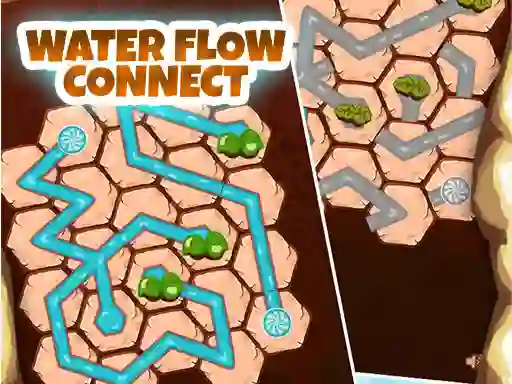 Igra Water Flow Connect spletu