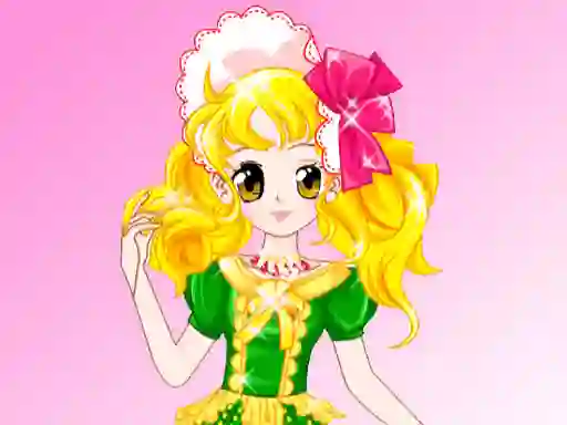 Igra Anime Girl Dressup spletu
