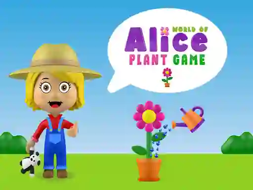 Igra World of Alice Plant Game spletu