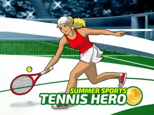 Igra Tennis Hero spletu