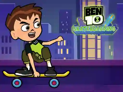 Igra Ben 10 Skateboarding spletu