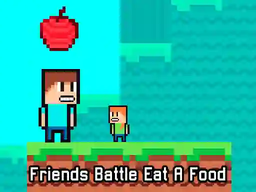 Igra Friends Battle Eat A Food spletu