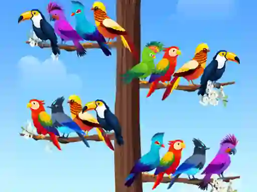 Igra Bird Sort spletu