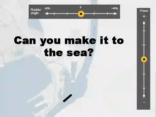 Igra Suez Canal Simulator spletu