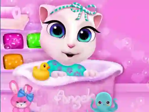 Igra Baby Angela Bathing Time spletu