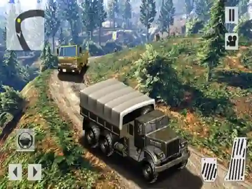 Igra US OffRoad Army Truck Driver spletu