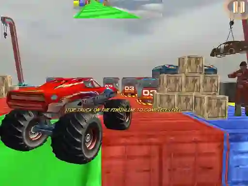 Igra Monster Truck Driving Stunt Game Sim spletu